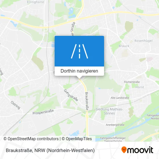 Braukstraße Karte