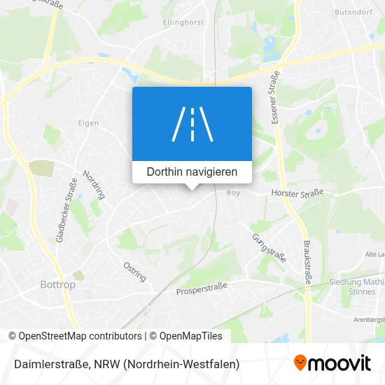 Daimlerstraße Karte