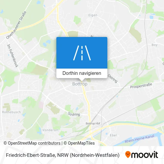 Friedrich-Ebert-Straße Karte
