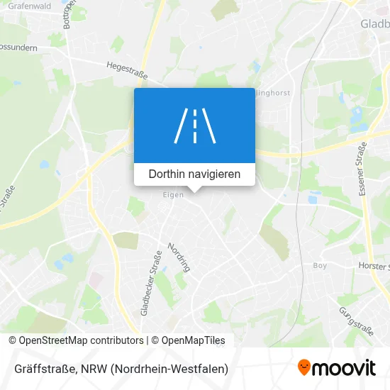 Gräffstraße Karte