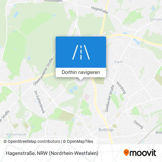 Hagenstraße Karte