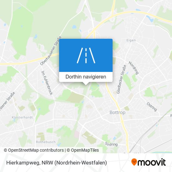 Hierkampweg Karte