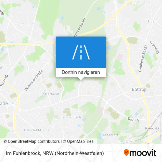 Im Fuhlenbrock Karte