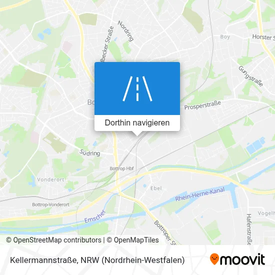 Kellermannstraße Karte