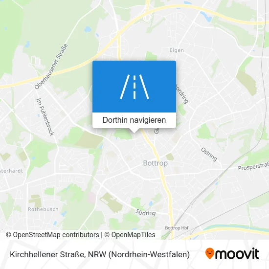 Kirchhellener Straße Karte