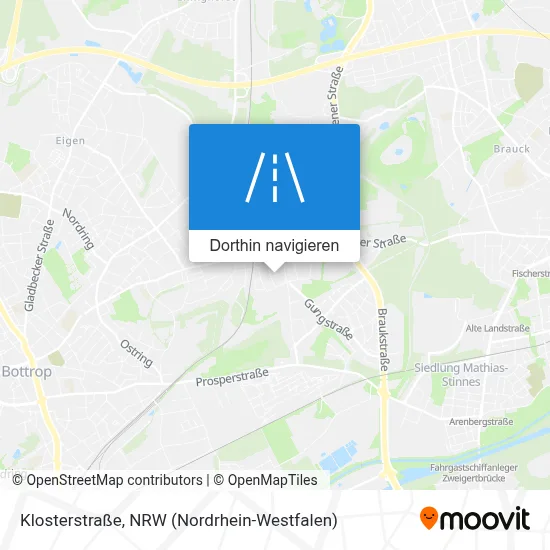 Klosterstraße Karte