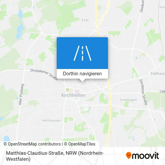 Matthias-Claudius-Straße Karte