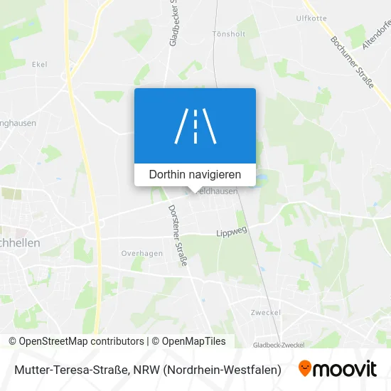 Mutter-Teresa-Straße Karte