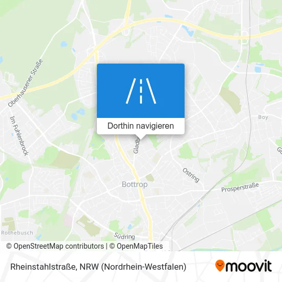 Rheinstahlstraße Karte