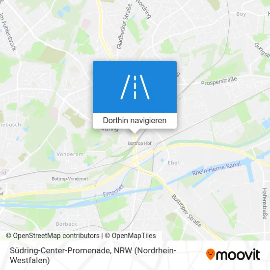 Südring-Center-Promenade Karte