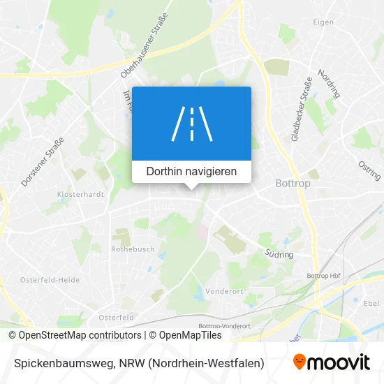 Spickenbaumsweg Karte