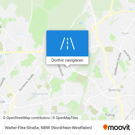 Walter-Flex-Straße Karte