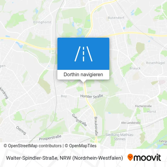 Walter-Spindler-Straße Karte
