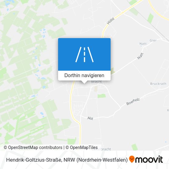 Hendrik-Goltzius-Straße Karte