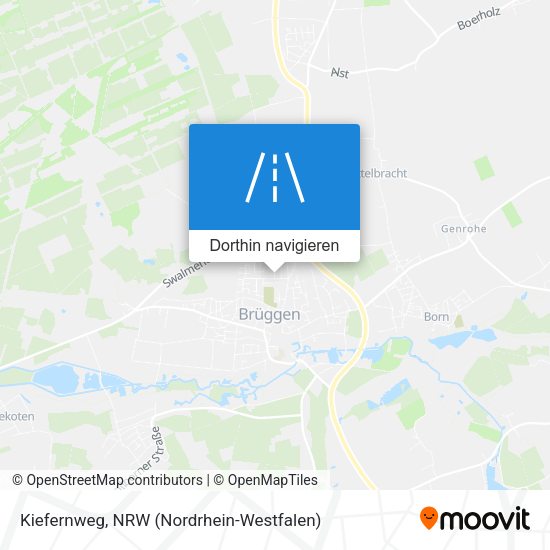 Kiefernweg Karte