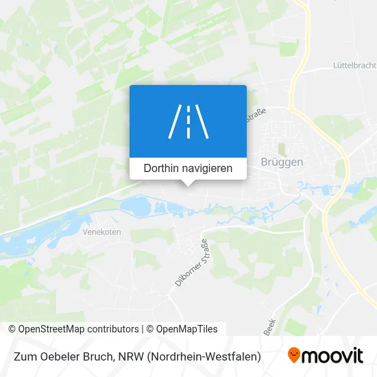 Zum Oebeler Bruch Karte