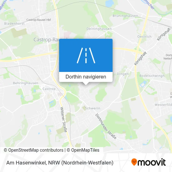 Am Hasenwinkel Karte