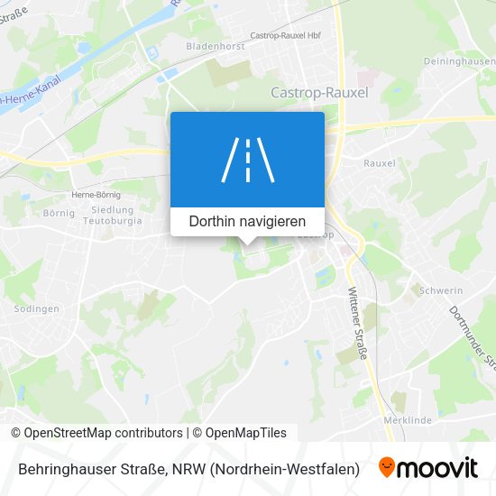 Behringhauser Straße Karte