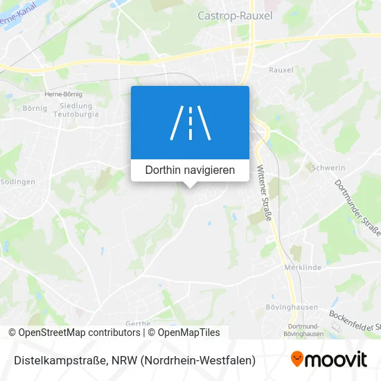 Distelkampstraße Karte