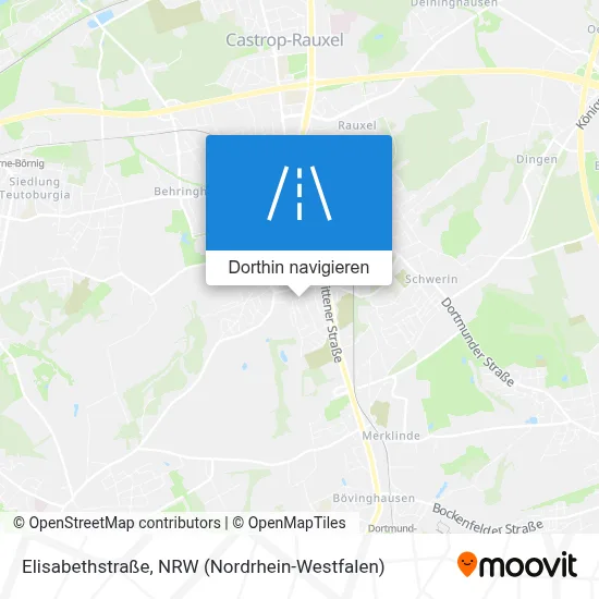 Elisabethstraße Karte