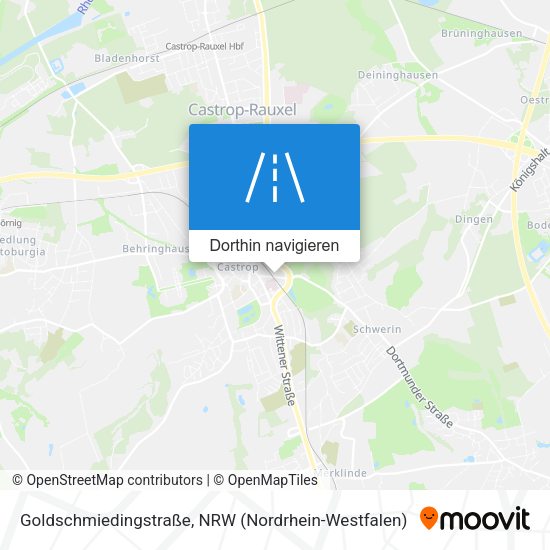 Goldschmiedingstraße Karte