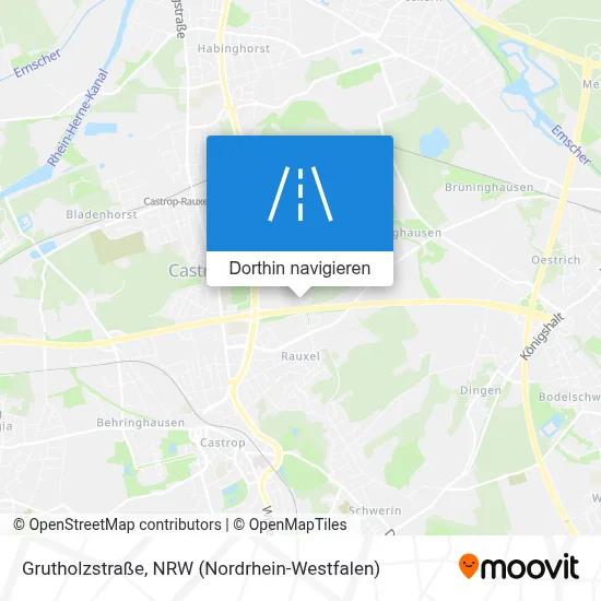 Grutholzstraße Karte