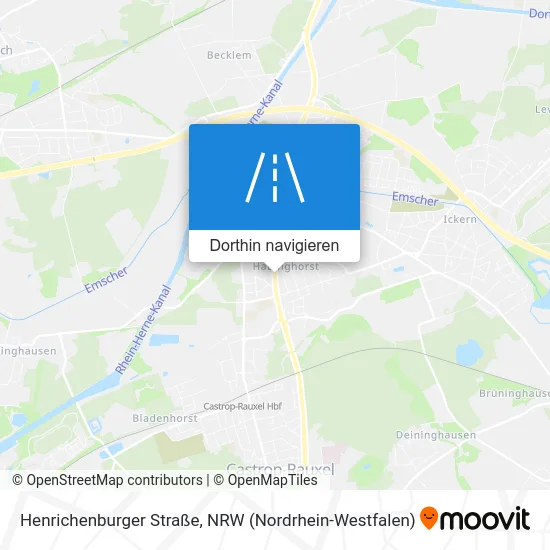 Henrichenburger Straße Karte