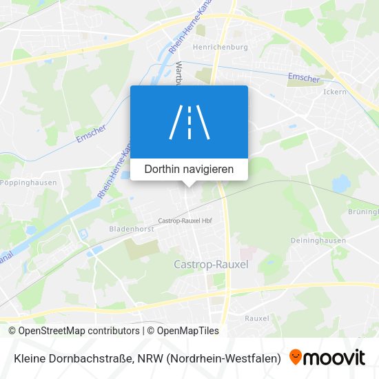 Kleine Dornbachstraße Karte