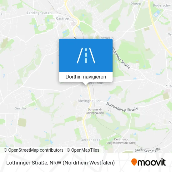 Lothringer Straße Karte