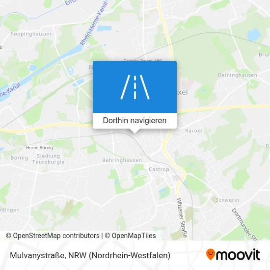 Mulvanystraße Karte