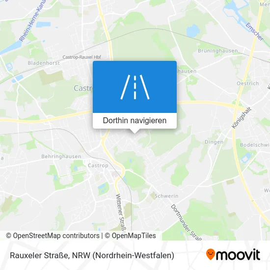 Rauxeler Straße Karte