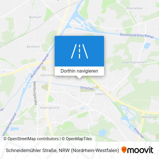 Schneidemühler Straße Karte