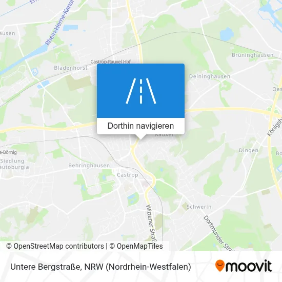 Untere Bergstraße Karte