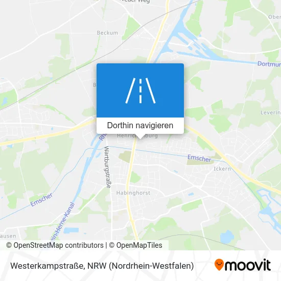 Westerkampstraße Karte