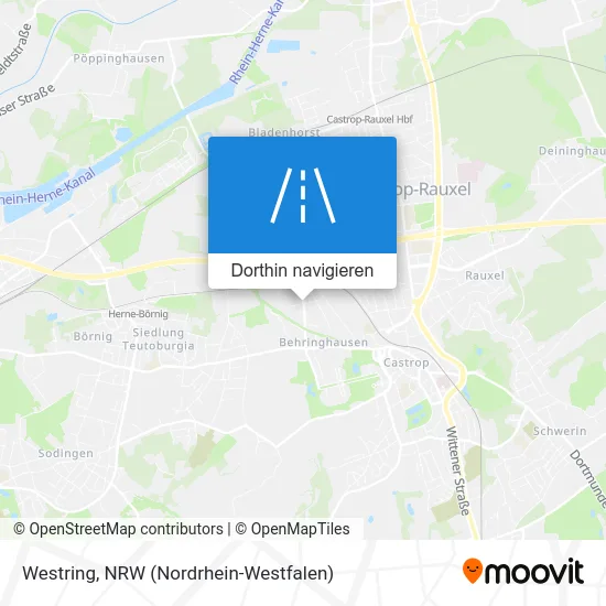 Westring Karte