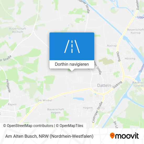 Am Alten Busch Karte
