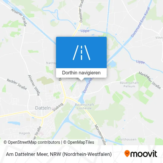 Am Dattelner Meer Karte