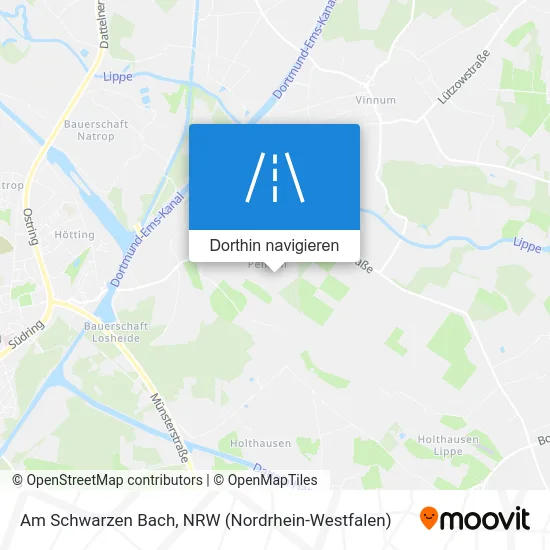 Am Schwarzen Bach Karte