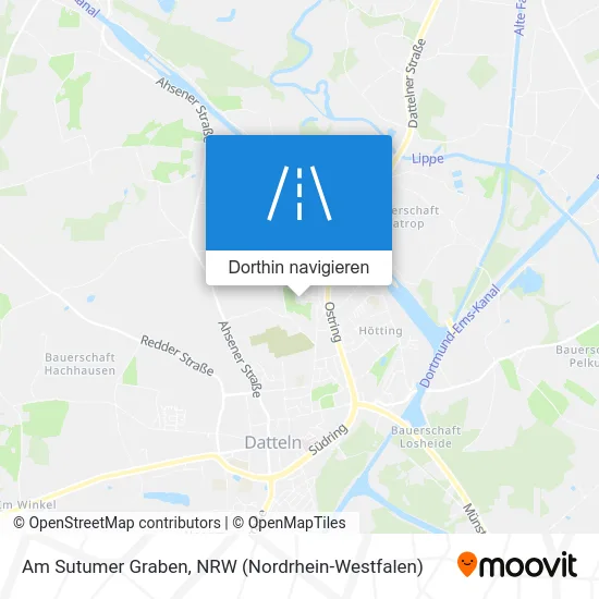 Am Sutumer Graben Karte