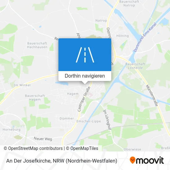 An Der Josefkirche Karte