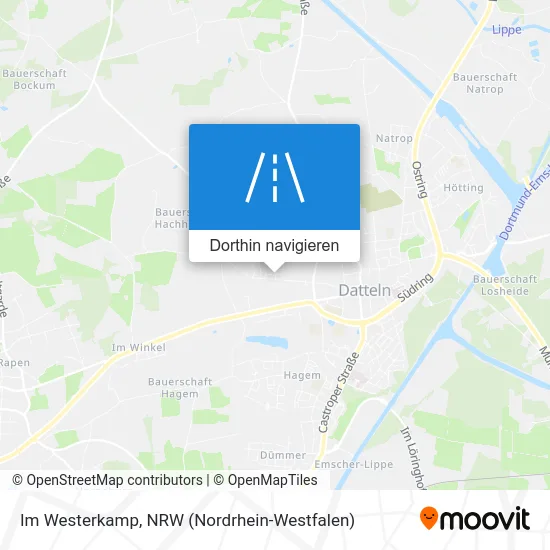 Im Westerkamp Karte
