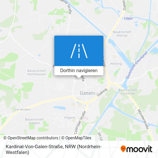 Kardinal-Von-Galen-Straße Karte
