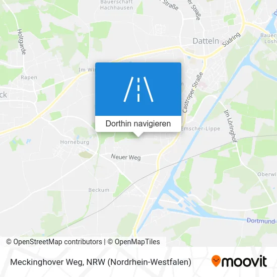 Meckinghover Weg Karte