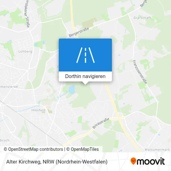 Alter Kirchweg Karte