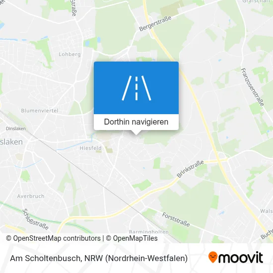 Am Scholtenbusch Karte