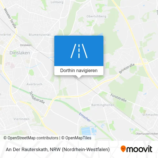 An Der Rauterskath Karte