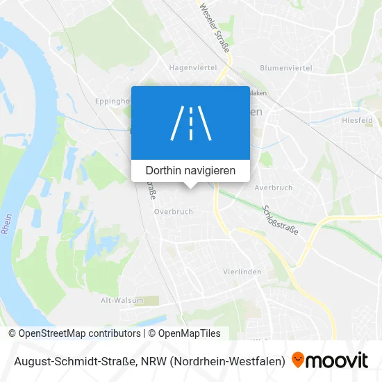 August-Schmidt-Straße Karte