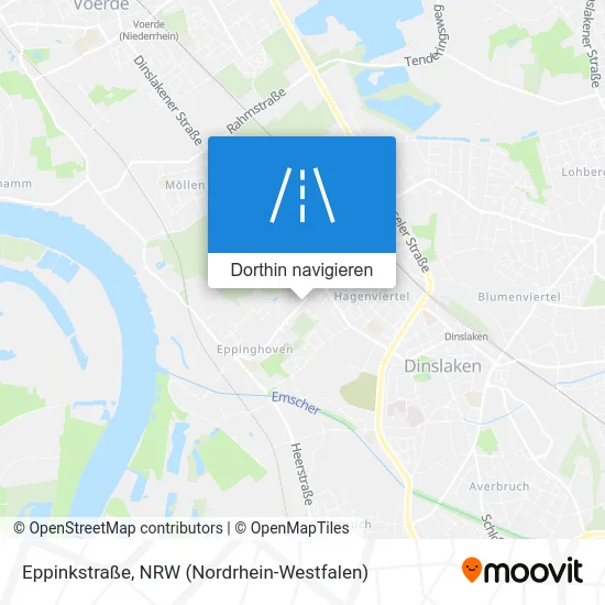 Eppinkstraße Karte