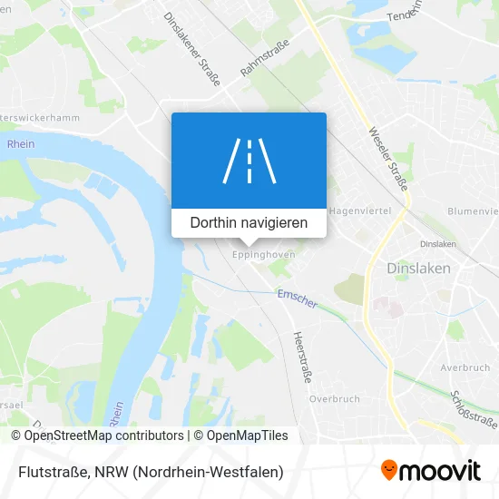 Flutstraße Karte