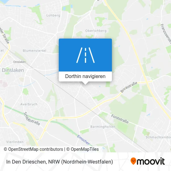 In Den Drieschen Karte